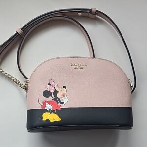 Kate Spade Minnie Mouse Small Dome Crossbody Bag
